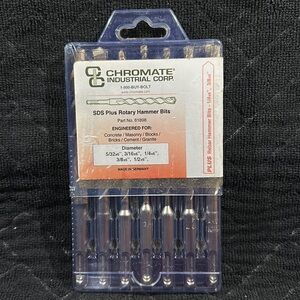 Chromate Industrial Corp. SDS Plus Rotary Hammer Bits